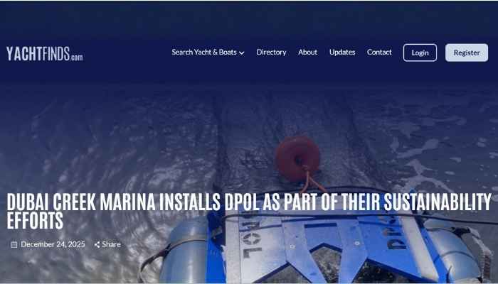 Screenshot press article