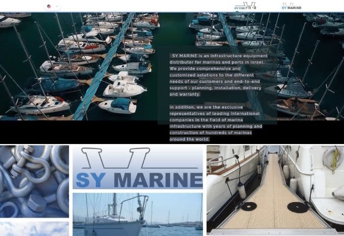 Équipements marins et ports en Israël.